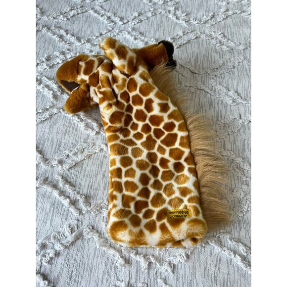 Giraffe Hand Long-Sleeved Glove Puppet from The Puppet Company - Picture 2 of 5
